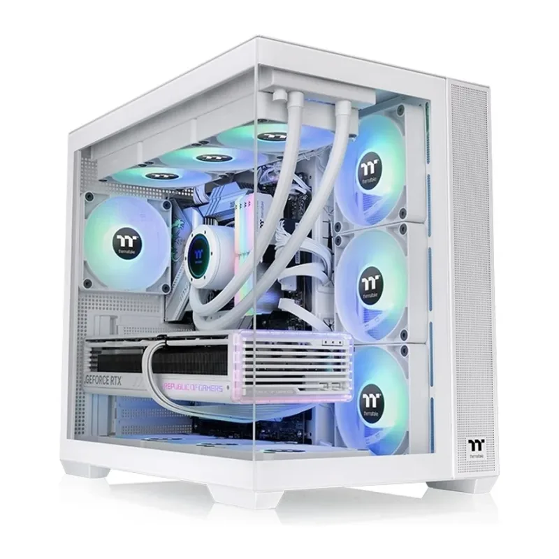 Корпус Thermaltake View 380 TG ARGB белый без БП (CA-1Z2-00M6WN-00)