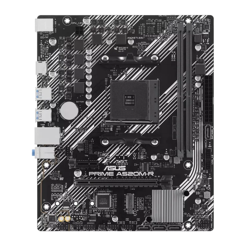 Материнская плата ASUS Prime A520M-R (90MB1H60-M0EAY0)