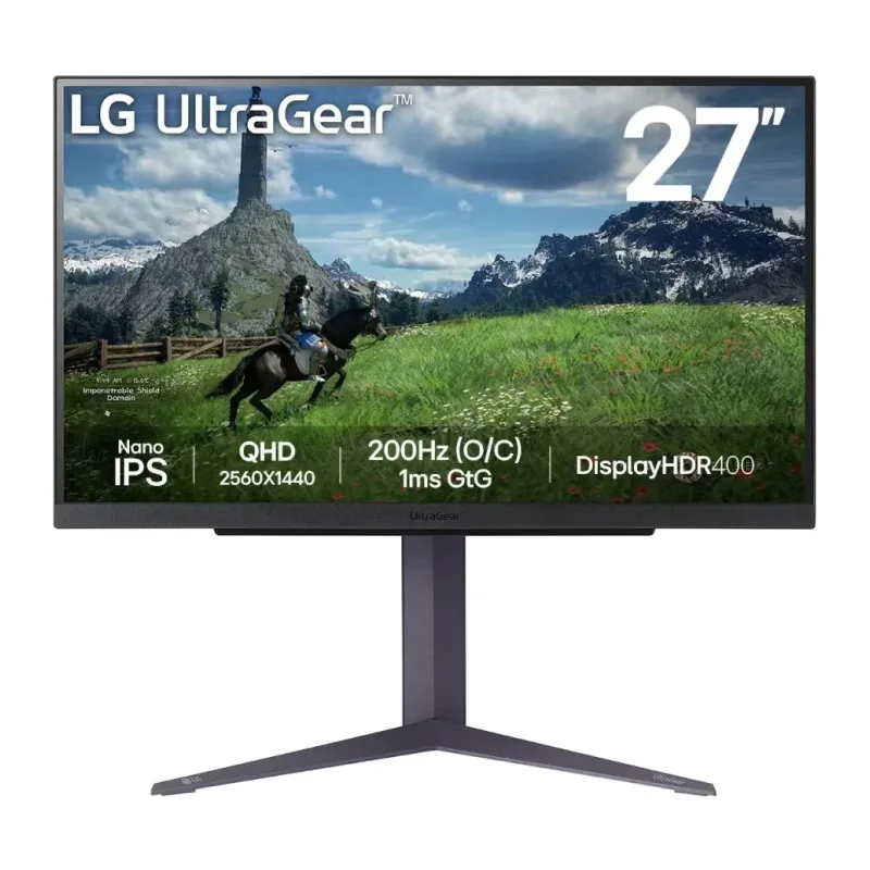 Монитор LG UltraGear 27GS85Q-B черный
