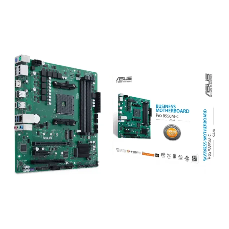 Материнская плата ASUS PRO B550M-C/CSM (90MB15Q0-M0EAYC)
