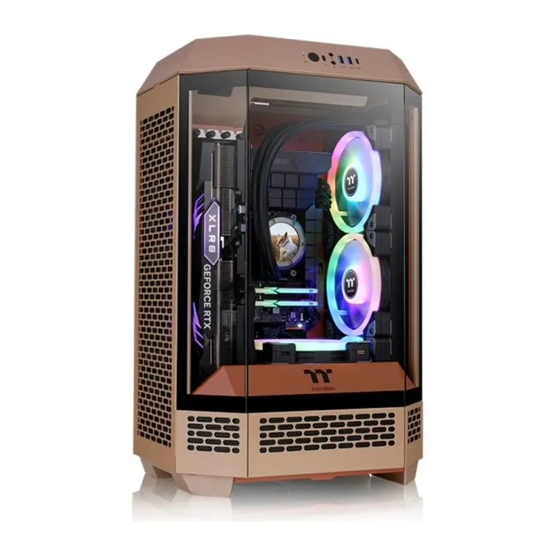Корпус Thermaltake The Tower 300 mATX без БП Gravel Sand (CA-1Y4-00SGWN-00)
