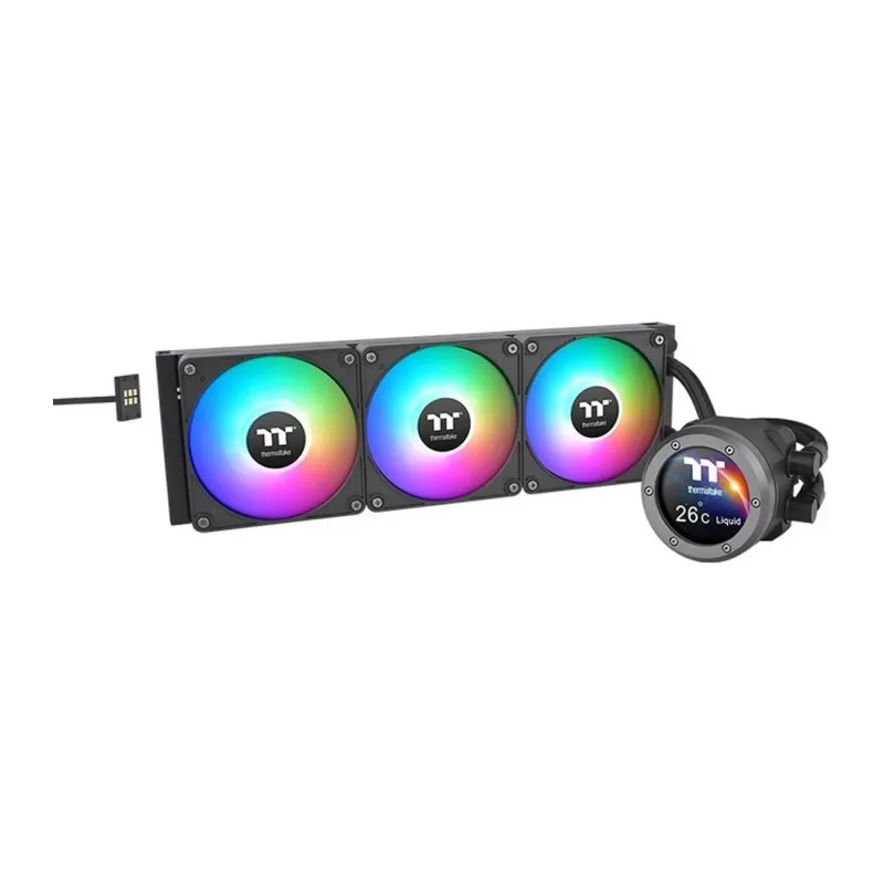 Система жидкостного охлаждения для процессора Thermaltake TH360 V2 Ultra EX ARGB Sync черный (CL-W415-PL12SW-A)