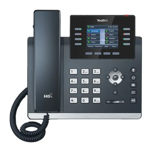 IP-телефон Yealink SIP-T44W черный