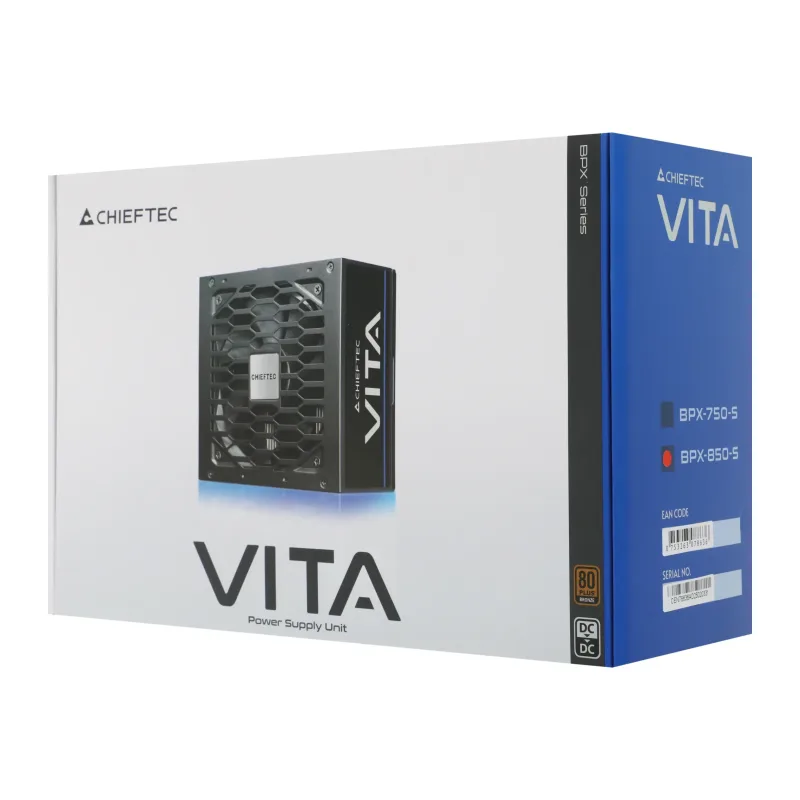 Блок питания Chieftec ATX 850W Vita (BPX-850-S)