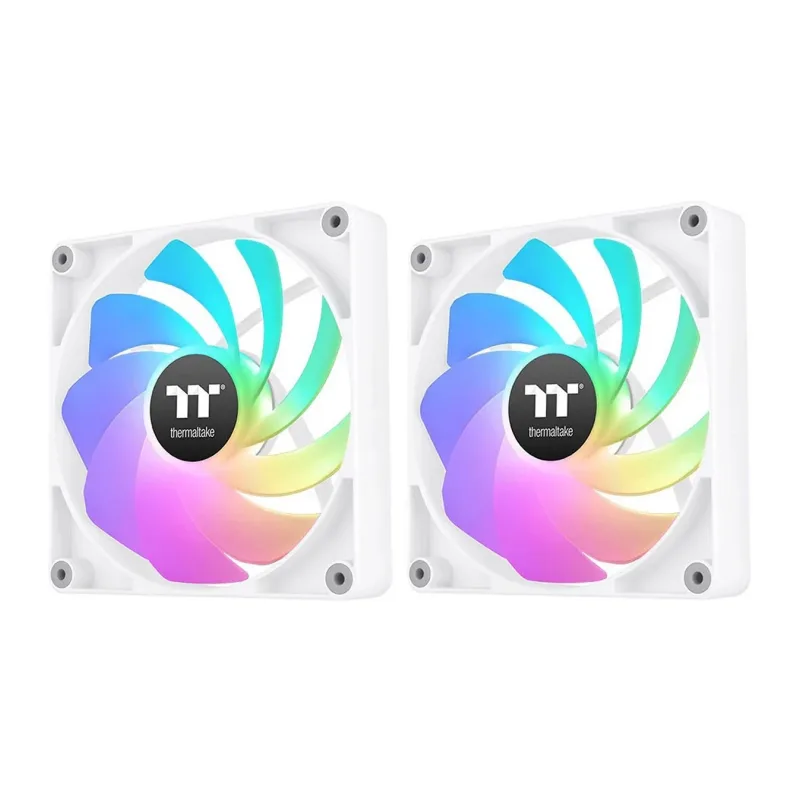Вентилятор для корпуса Thermaltake CT120 Reverse ARGB Sync 2 Pack белый (CL-F175-PL12SW-A)