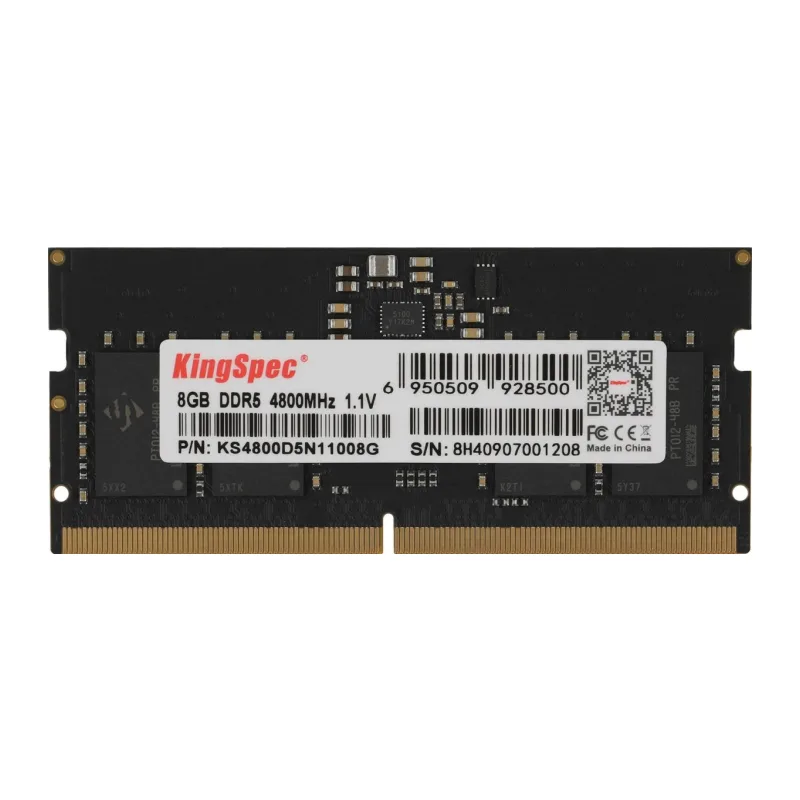 Оперативная память Kingspec 8GB DDR5 SODIMM PC5-38400 (KS4800D5N11008G)