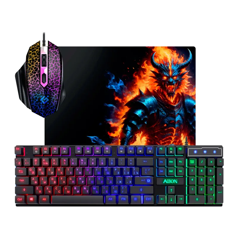 Набор периферии Defender Alion GS-987 RU Black (52987)