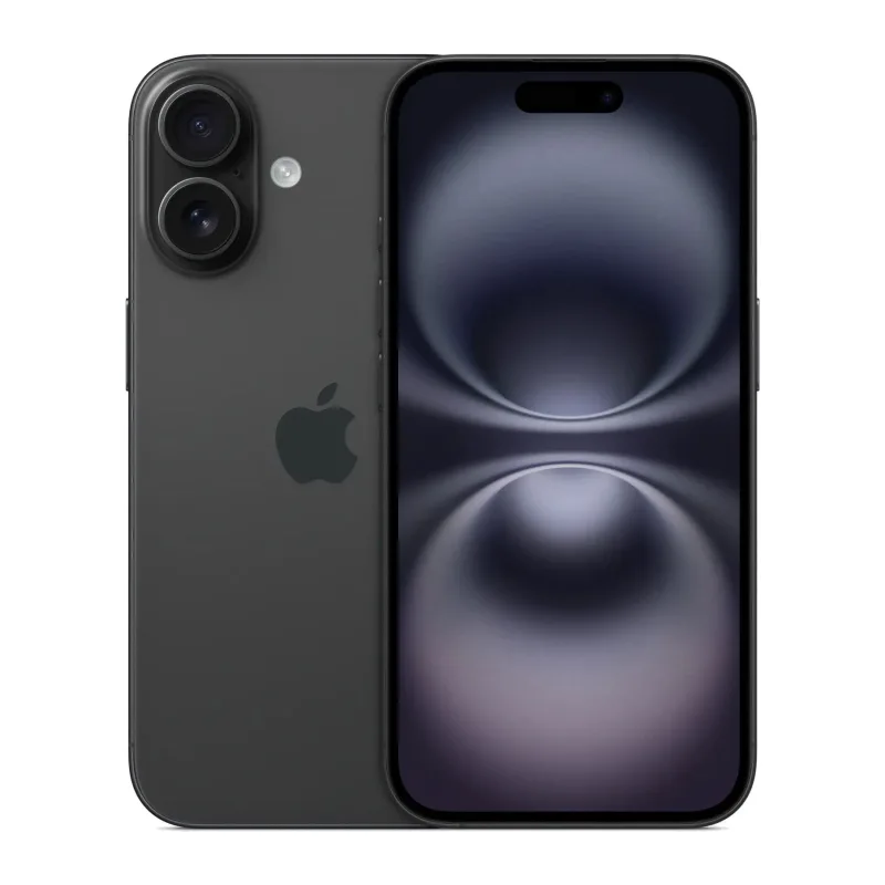 Смартфон Apple iPhone 16 8GB/128GB A3287 черный (MYE73HN/A)