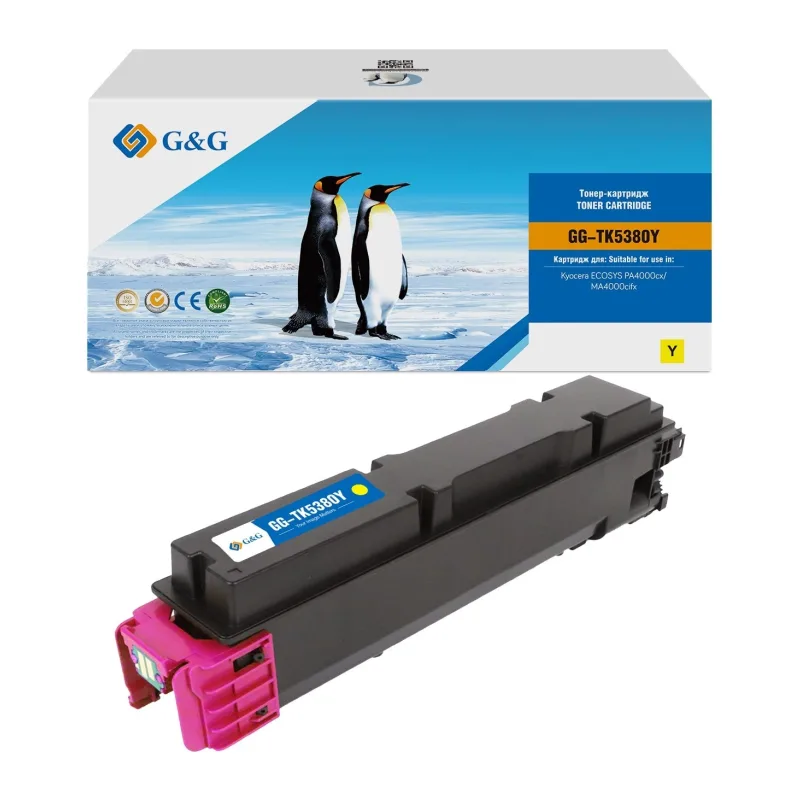 Картридж G&G GG-TK5380Y желтый