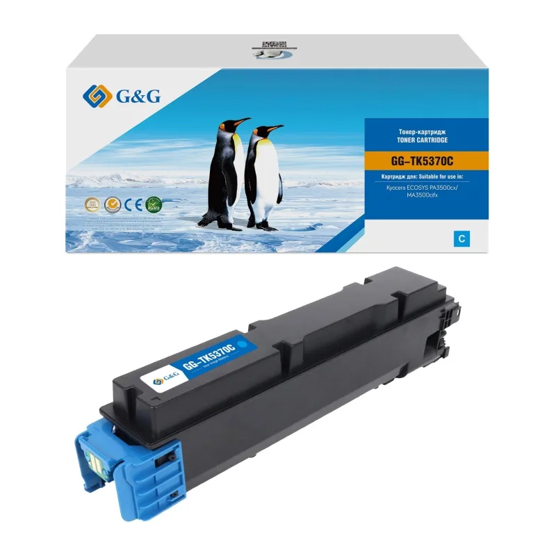 Картридж G&G TK-5370C голубой (GG-TK5370C)