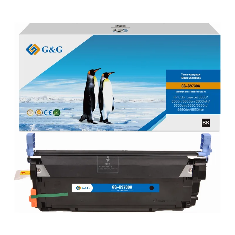 Картридж G&G C9730A черный (GG-C9730A)