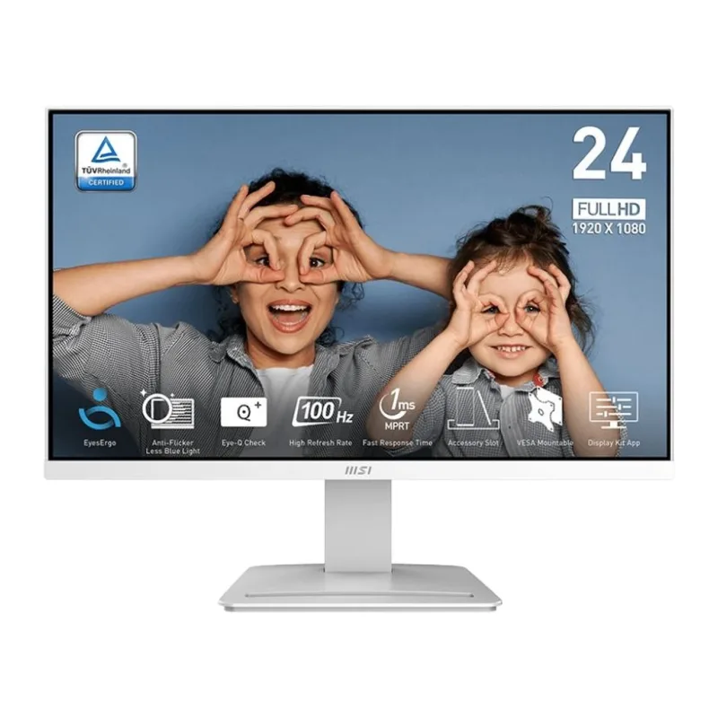 Монитор MSI Pro MP2412W белый (9S6-3BA9CH-072)