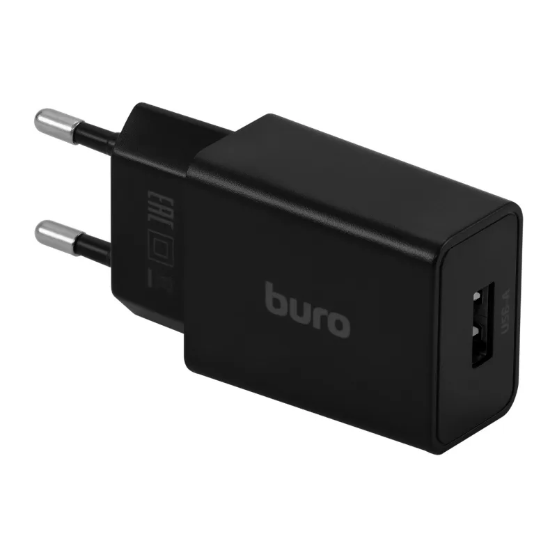Сетевое зарядное устройство Buro BUWA1 черный (BUWA10S100BK)