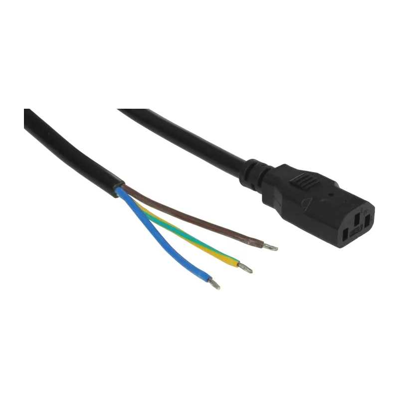 Шнур питания ITK PC-C13N-2M черный