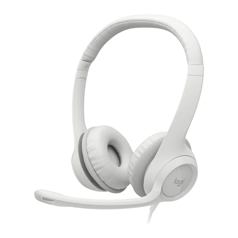 Наушники Logitech H390 белый (981-001288)