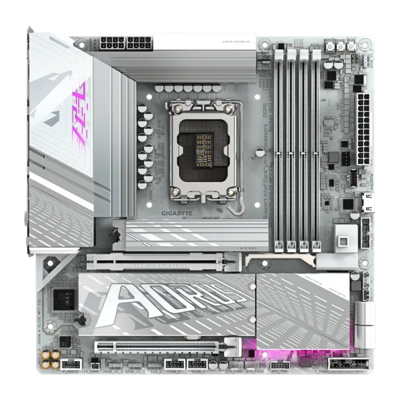 Материнская плата Gigabyte Z890M Aorus Elite WIFI7 Ice rev. 1.1