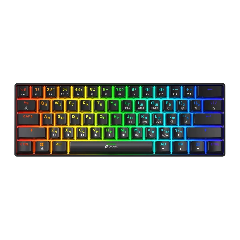 Клавиатура Oklick K713X черный (2023375)