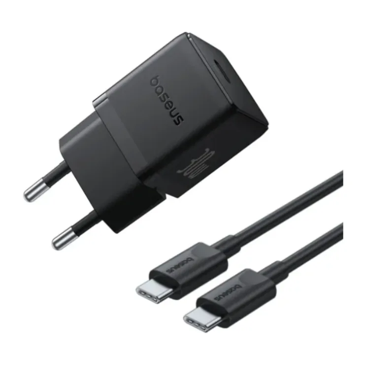 Сетевое зарядное устройство Baseus Palm 30W EU Cluster Black (P10111605113-01)