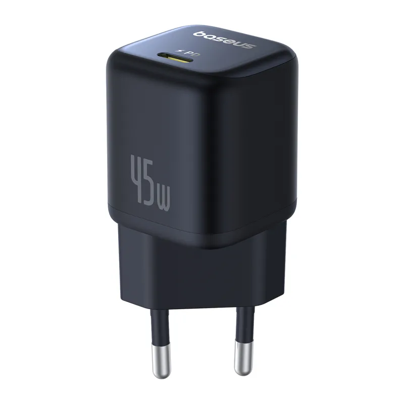 Сетевое зарядное устройство Baseus PicoGo 45W EU Cosmic Black (P10176800123-00)