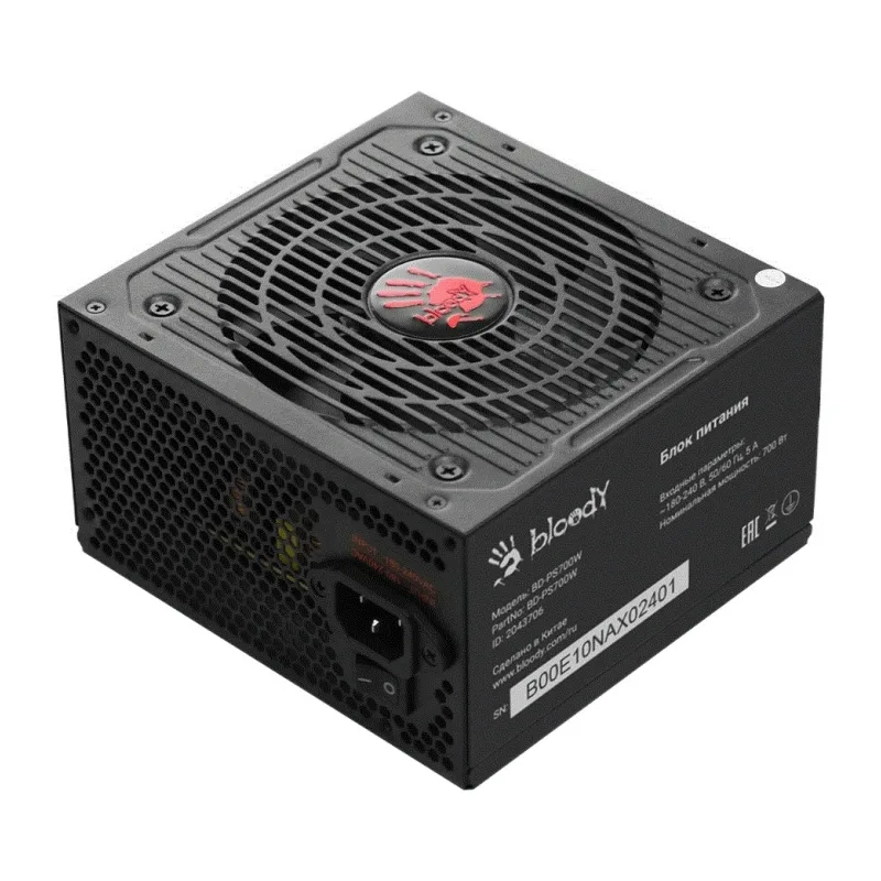 Блок питания Bloody ATX 700W White (BD-PS700W)