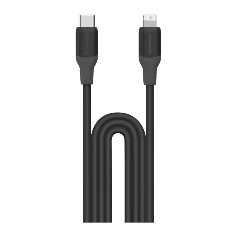 Кабель Momax 1-Link DL53D USB-C/Lightning 1.2м Black