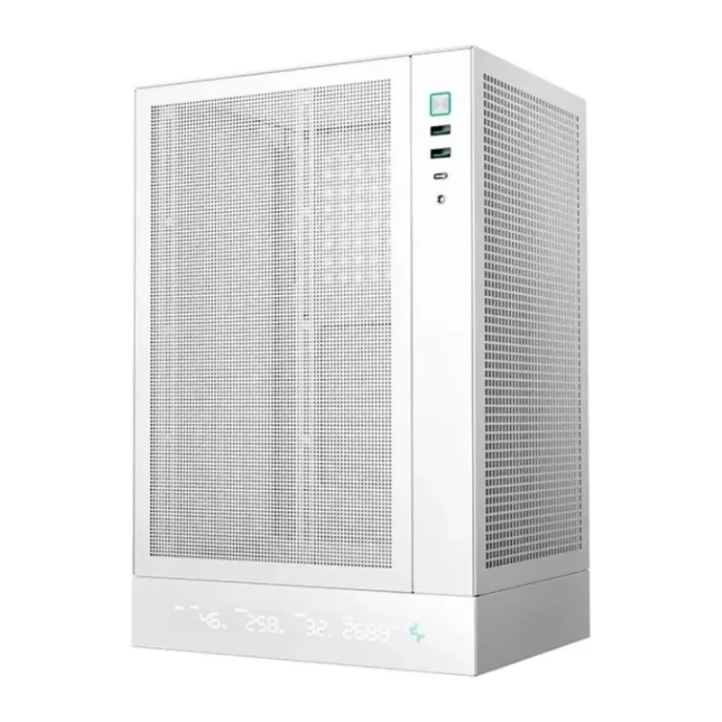 Корпус DeepCool CH170 Digital WH без БП (R-CH170-WHNPI0D-G-1)