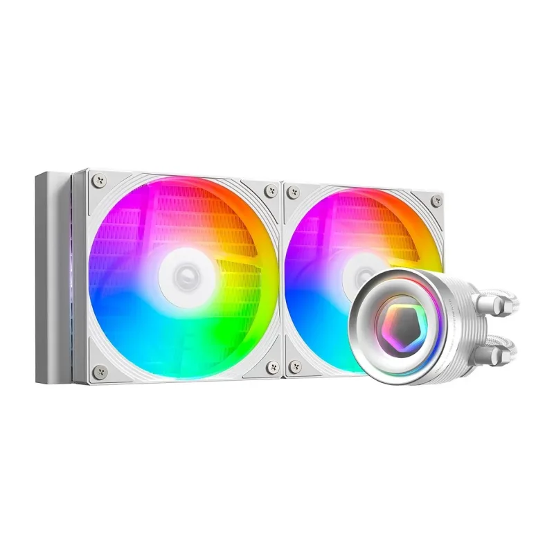 Система жидкостного охлаждения для процессора ID-Cooling FX240 INF White