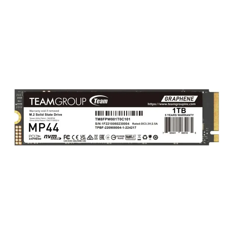 SSD диск Team Group MP44 1TB (TM8FPW001T0C101)