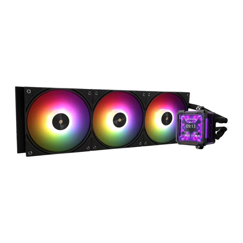 Система жидкостного охлаждения для процессора Thermalright Frozen Warframe PRO 360 ARGB черный (F-WFRAME-PRO-360-BL-ARGB)