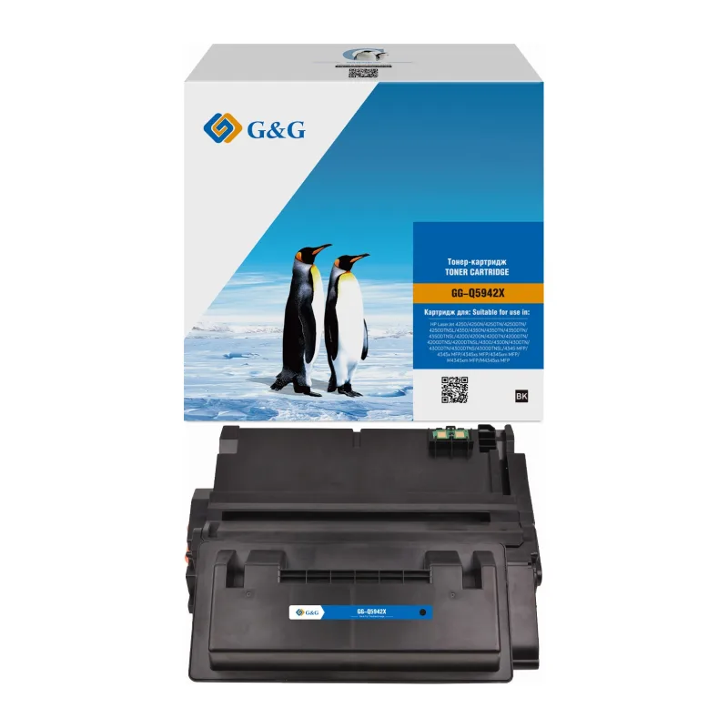 Картридж G&G GG-Q5942X черный