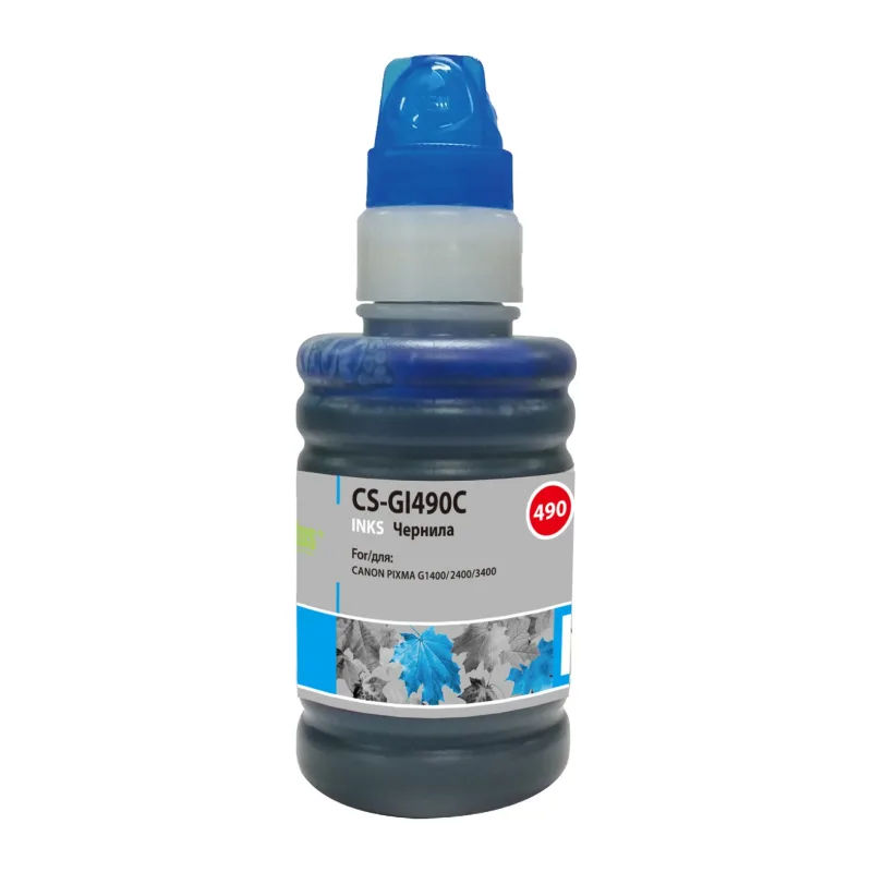 Чернила Cactus CS-GI-490C 70мл Cyan