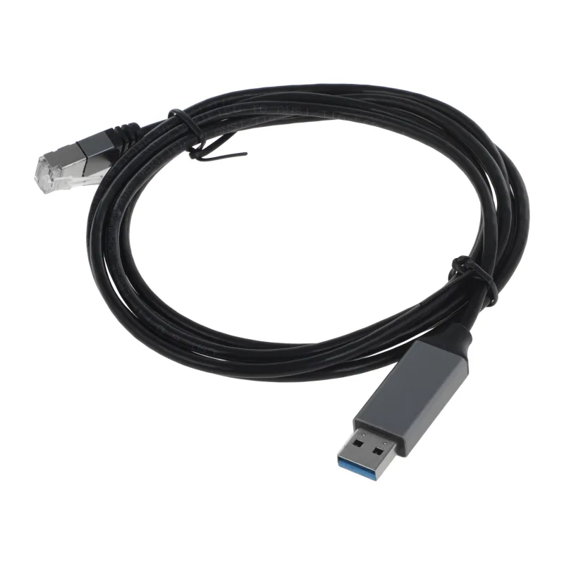 Кабель Buro BU-USB-A-LAN1000-2m черный