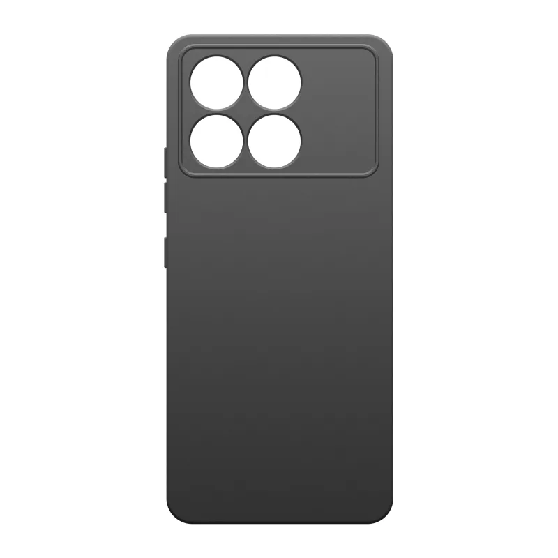 Чехол BoraSCO для Xiaomi POCO F6 Pro Silicone Case черный (73394)