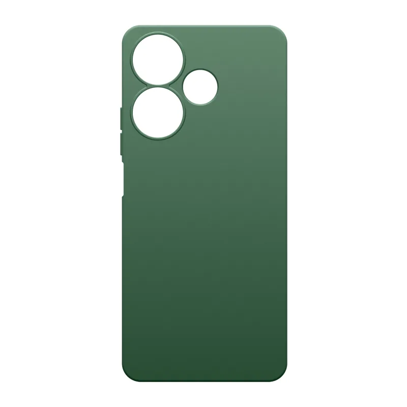 Чехол BoraSCO для Xiaomi Poco M6 4G Silicone Case зеленый опал (73629)