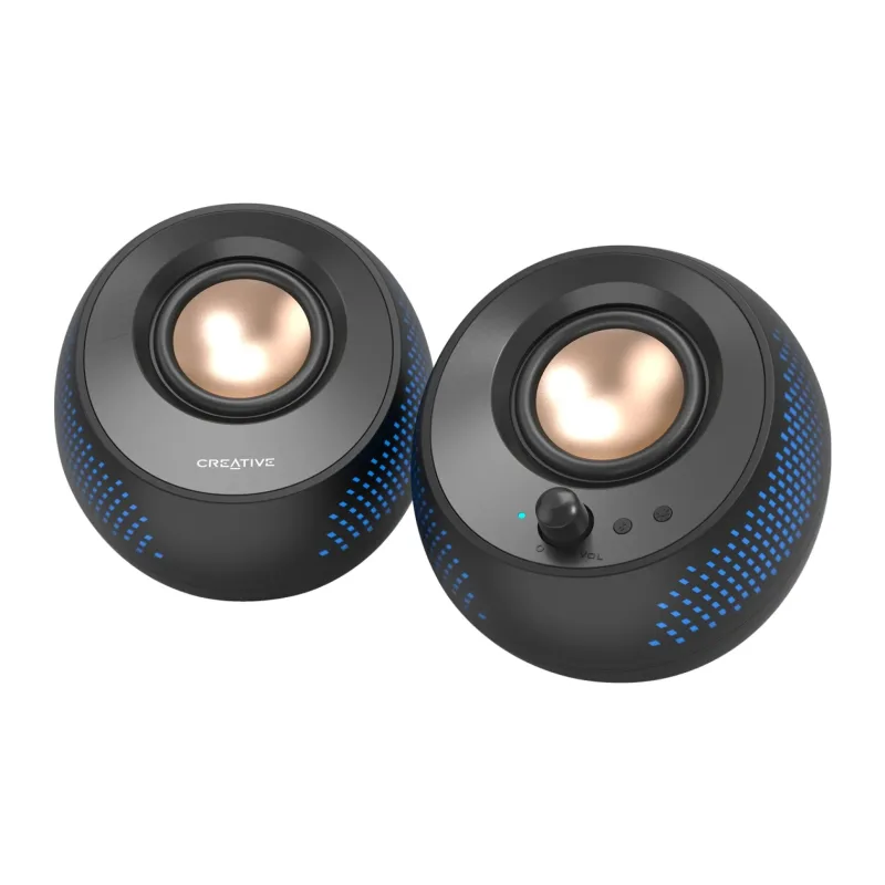 Портативная колонка Creative Pebble X 2.0 черный (51MF1715AA000)