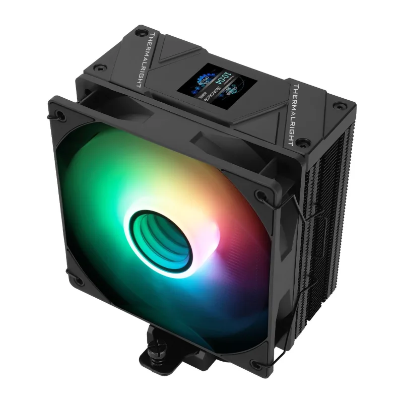 Кулер для процессора Thermalright Assassin Spirit 120 Vision ARGB черный (AS120-VISION-BL-ARGB)