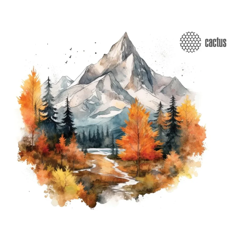 Коврик для мыши Cactus Autumn mountains (CS-MP-P10XS)