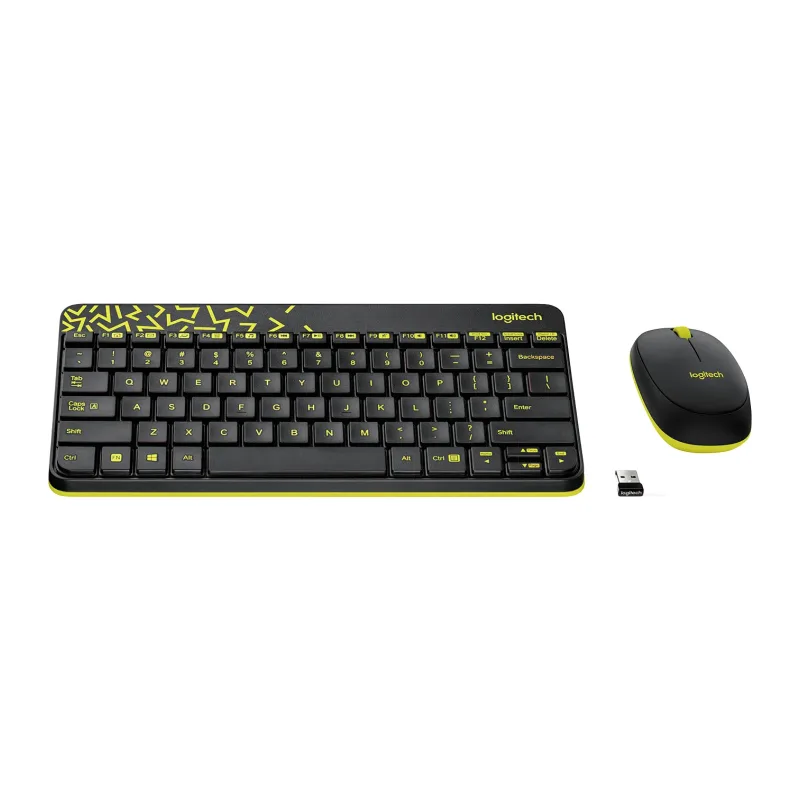 Набор периферии Logitech MK240 черный (920-008198)