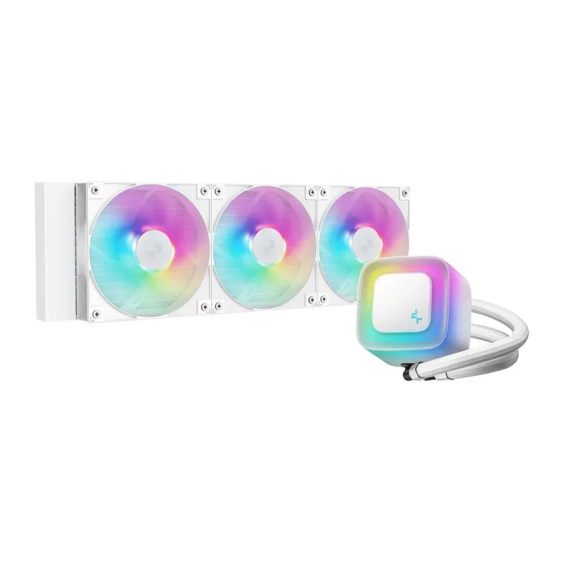 Система жидкостного охлаждения для процессора DeepCool LE360 WH V2 (R-LE360-WHAMMN-G-2)