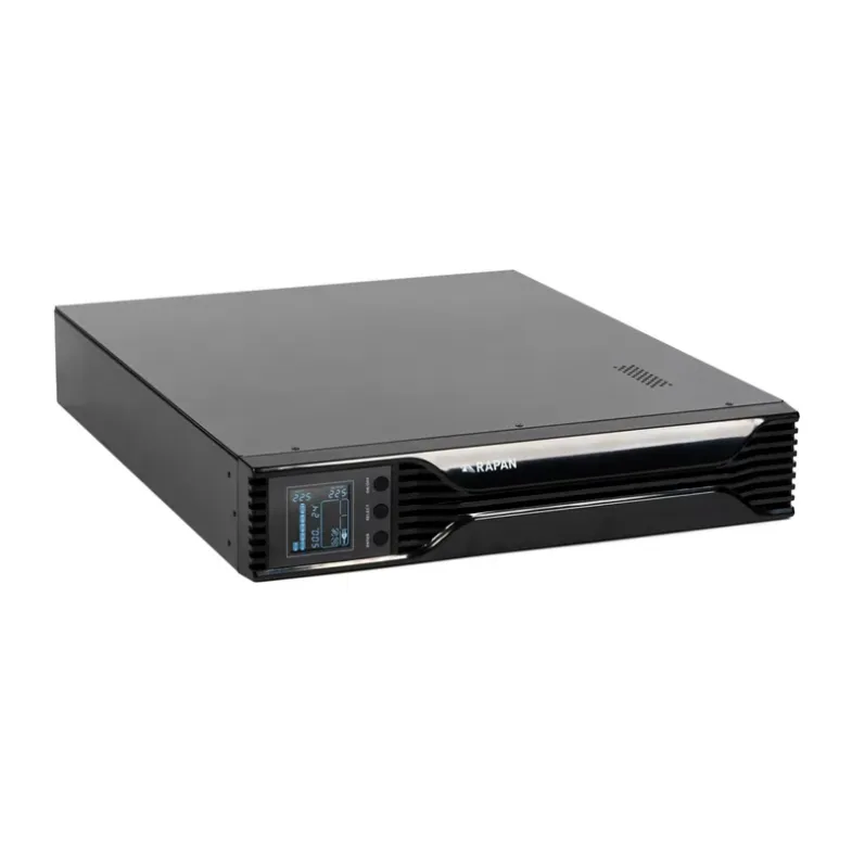 Источник бесперебойного питания Бастион Rapan-UPS 3000-Rack-IN-4X9-E черный (8960)