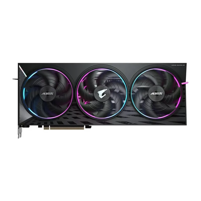 Видеокарта Gigabyte Aorus Radeon RX 9070XT Elite 16Gb GDDR6 (GV-R9070XT Aorus E-16GD)