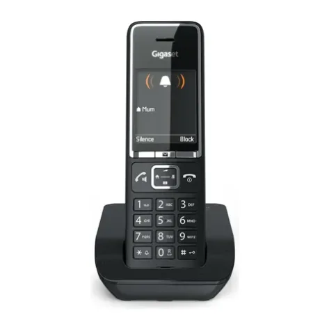 Радиотелефон DECT Gigaset Comfort 550 RUS черный (S30852-H3001-R604)
