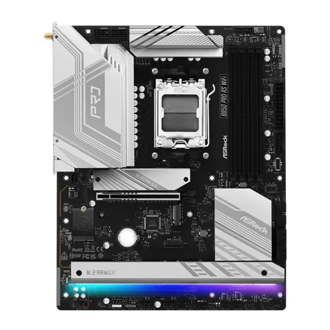 Материнская плата ASRock 850 Pro RS WiFi AM5 ATX