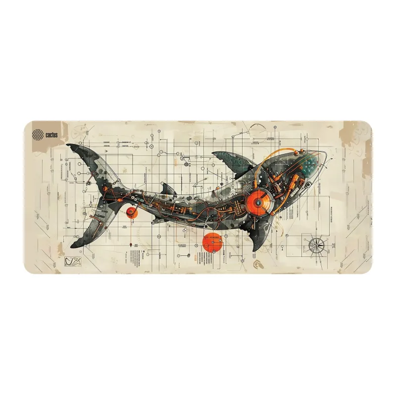 Коврик для мыши Cactus Shark (CS-MP-COR03XXL)