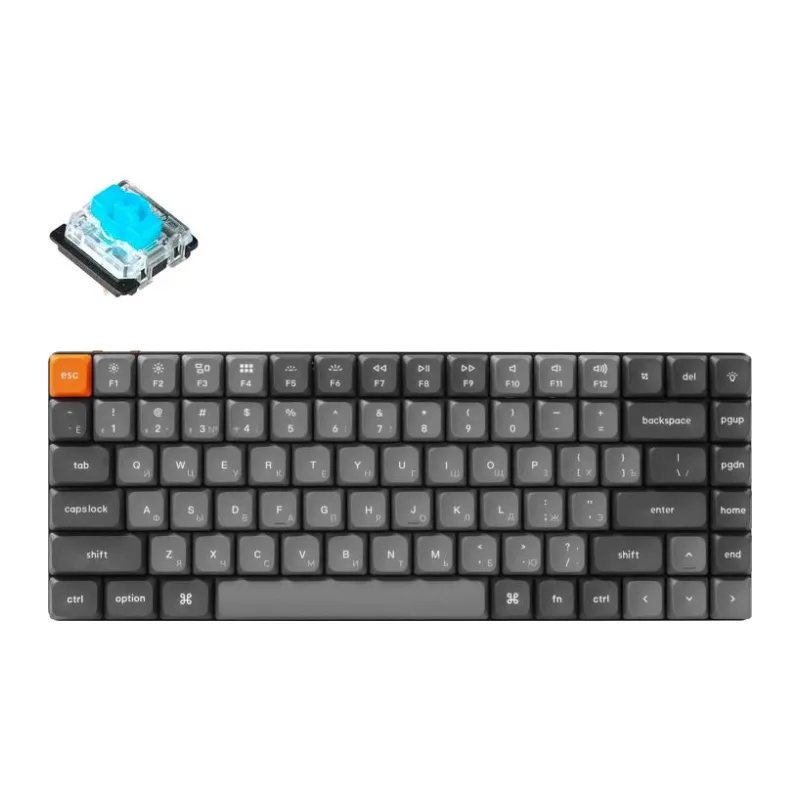 Клавиатура Keychron K3 Max RGB Gateron Low Profile Blue (K3M-H2-RU)