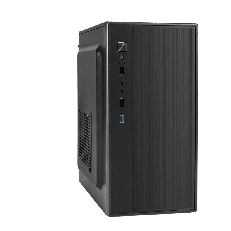 Корпус ExeGate BAA-408U без БП черный (EX298155RUS)
