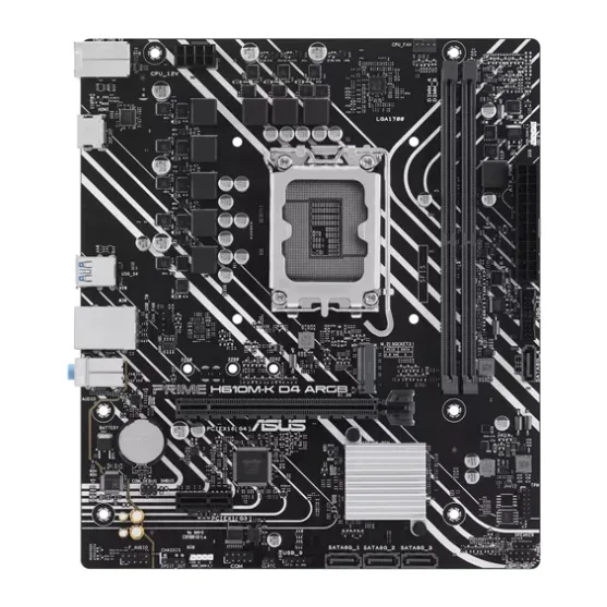 Материнская плата Asus Prime H610M-K D4 ARGB (90MB1HN0-M0EAY0)