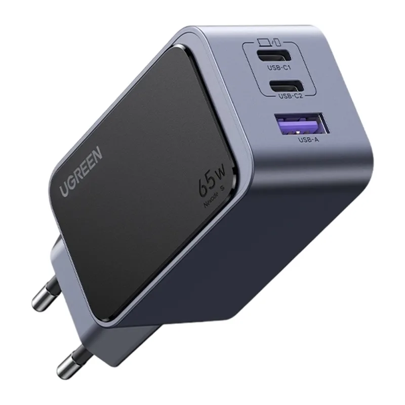 Сетевое зарядное устройство Ugreen X553 Space Gray (35042)
