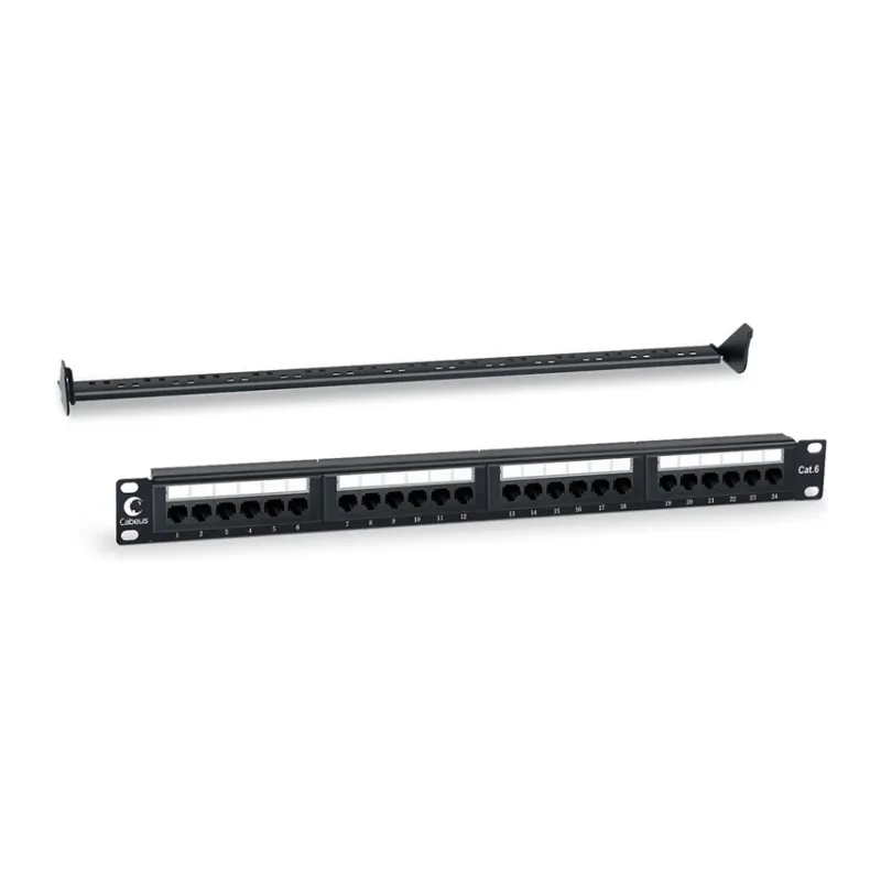 Патч-панель Cabeus PL-24-Cat.6-Dual