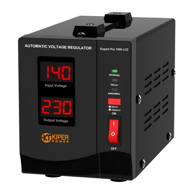 Стабилизатор напряжения Kiper Power Expert Pro 1000 LCD (8920)